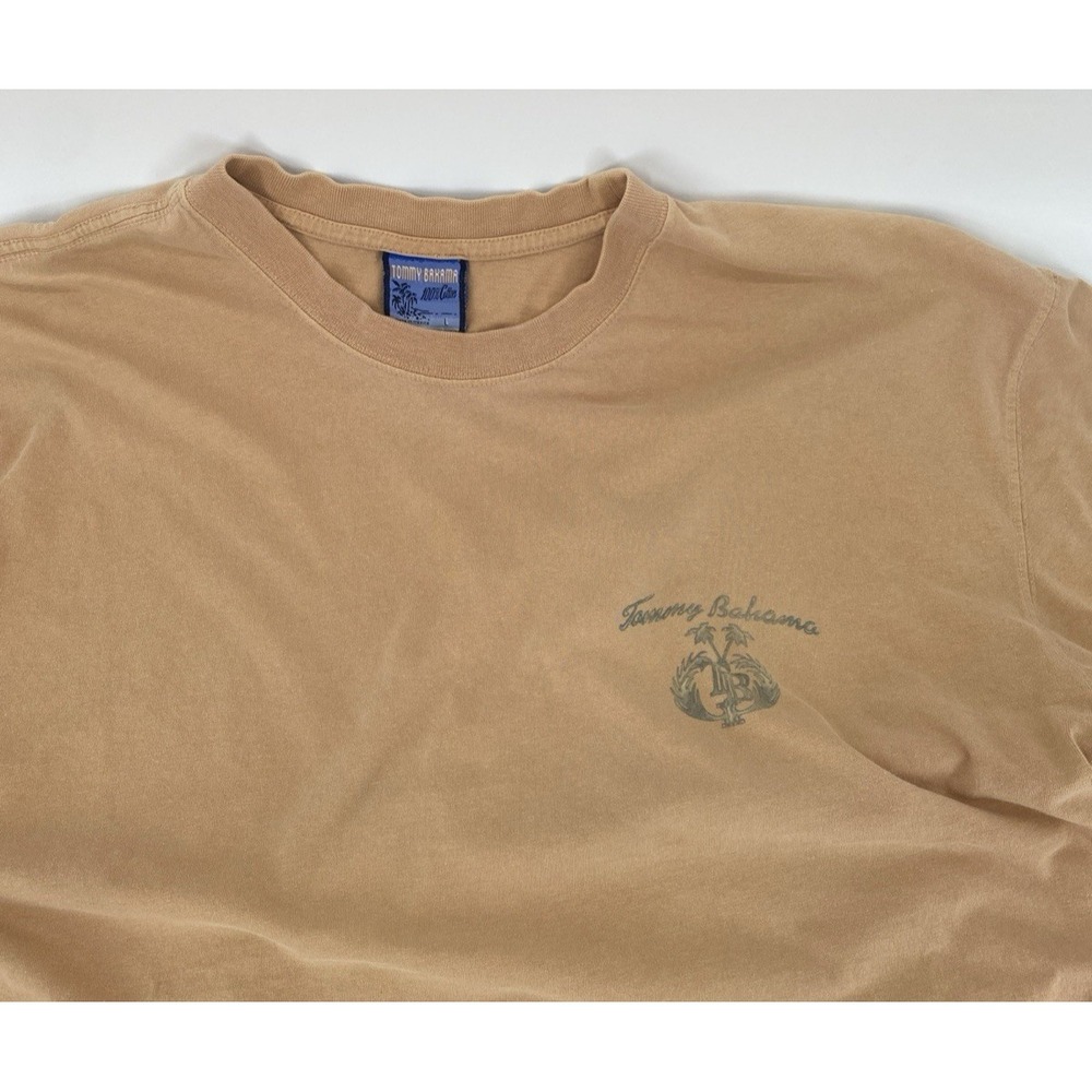 TOMMY BAHAMA Vintage Motor Works Jaguar‎ XK150 T Shirt  100% Cotton Men's Large - Picture 4 of 7